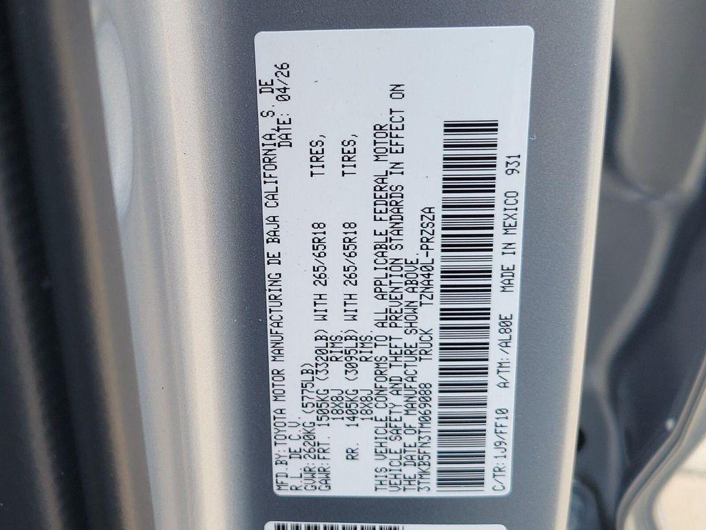 new 2026 Toyota Tacoma car, priced at $42,648