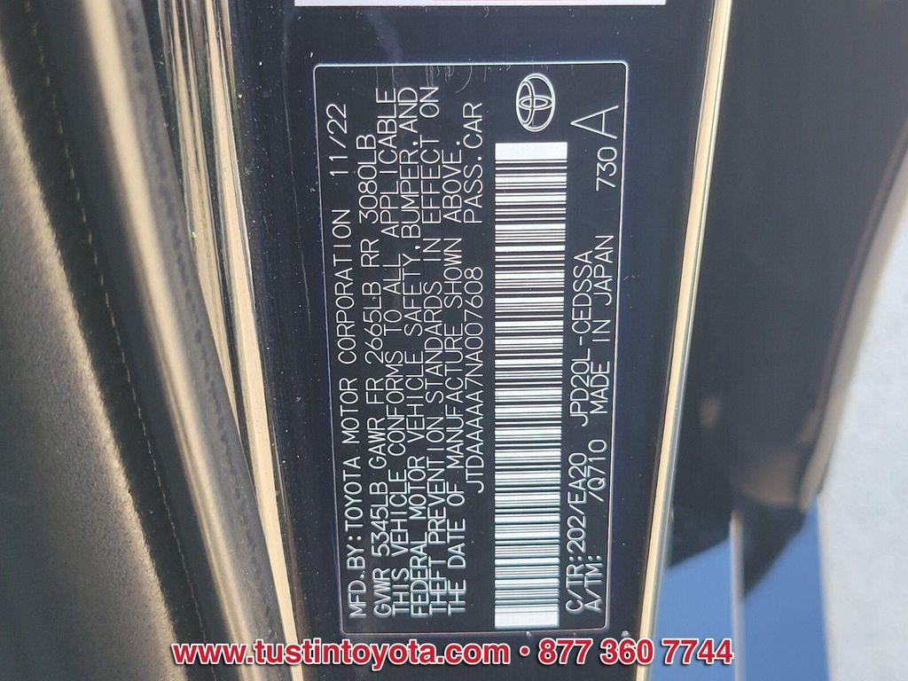 used 2022 Toyota Mirai car, priced at $11,888