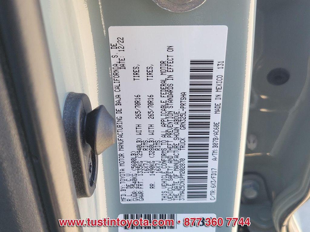 used 2023 Toyota Tacoma car, priced at $38,998