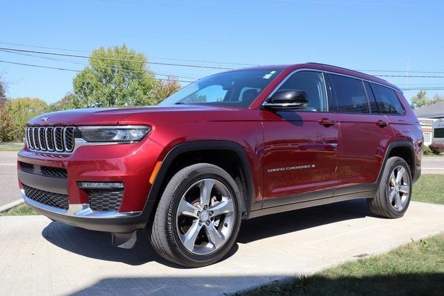 used 2021 Jeep Grand Cherokee L car, priced at $26,500