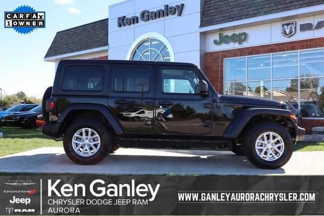 used 2023 Jeep Wrangler car, priced at $29,700