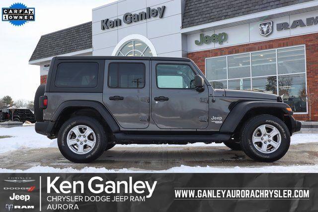 used 2018 Jeep Wrangler Unlimited car, priced at $16,500