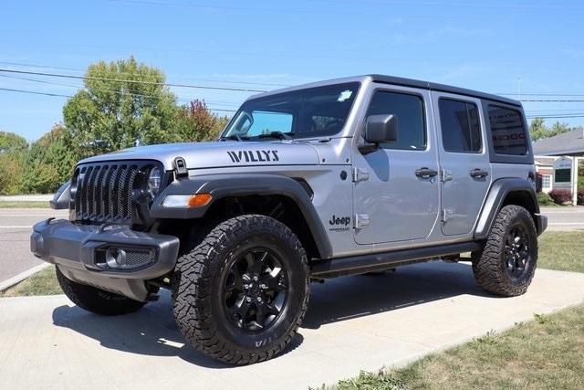 used 2021 Jeep Wrangler Unlimited car, priced at $23,900