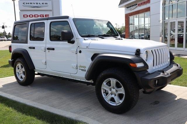 used 2020 Jeep Wrangler Unlimited car, priced at $17,900