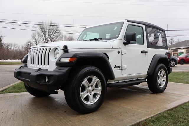 used 2023 Jeep Wrangler car, priced at $28,500