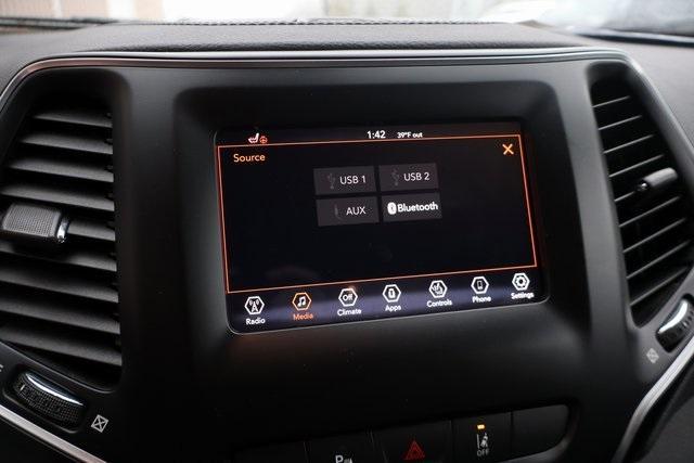 used 2021 Jeep Cherokee car, priced at $21,900