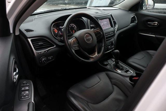 used 2021 Jeep Cherokee car, priced at $21,900