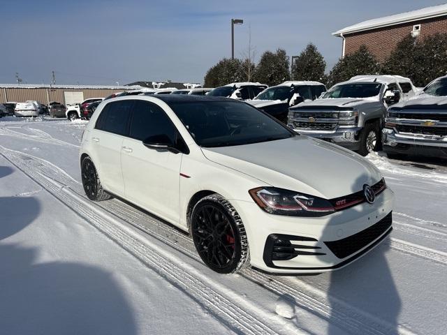 used 2021 Volkswagen Golf GTI car, priced at $21,900
