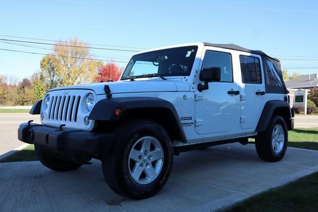 used 2017 Jeep Wrangler Unlimited car, priced at $19,900