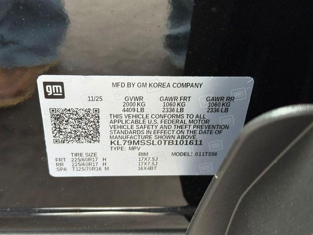 new 2026 Chevrolet TrailBlazer car, priced at $31,035