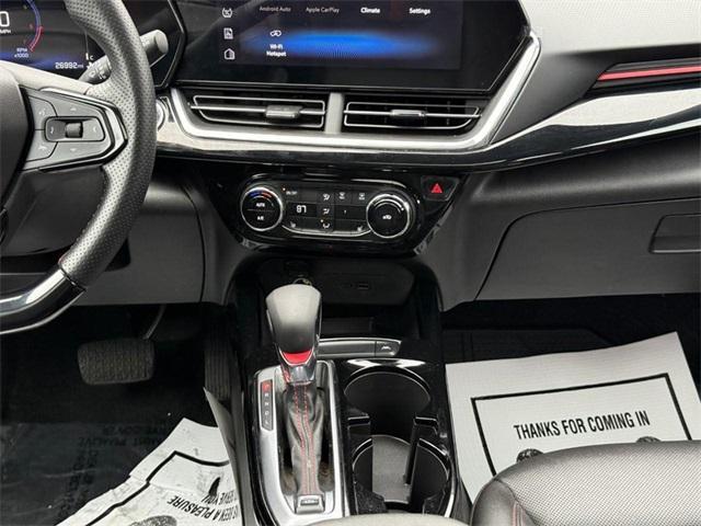 used 2025 Chevrolet Trax car, priced at $23,962