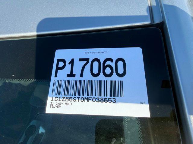 used 2021 Chevrolet Malibu car, priced at $18,998