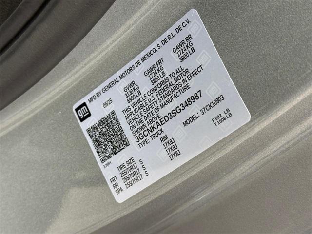 new 2025 Chevrolet Silverado 1500 car, priced at $35,680