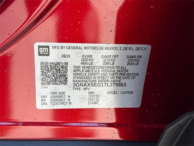 new 2026 Chevrolet Equinox car, priced at $36,855