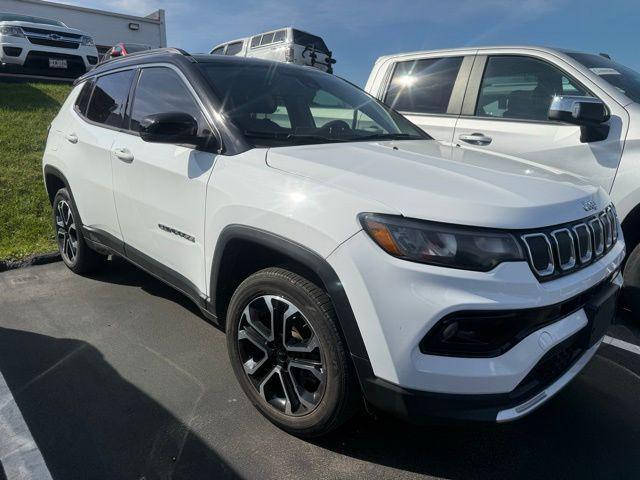 used 2022 Jeep Compass car, priced at $17,998