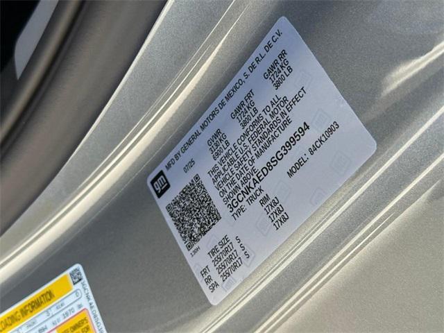 new 2025 Chevrolet Silverado 1500 car, priced at $35,105