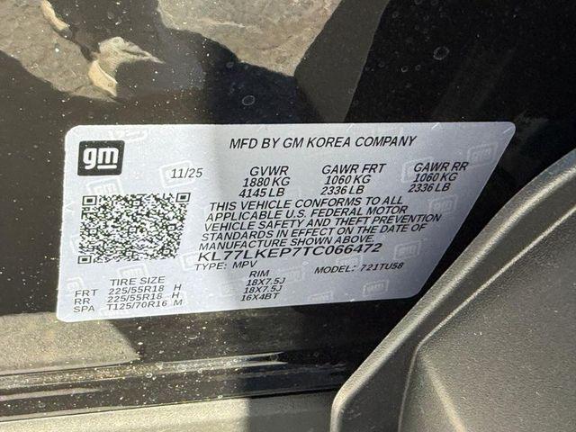 new 2026 Chevrolet Trax car, priced at $24,490