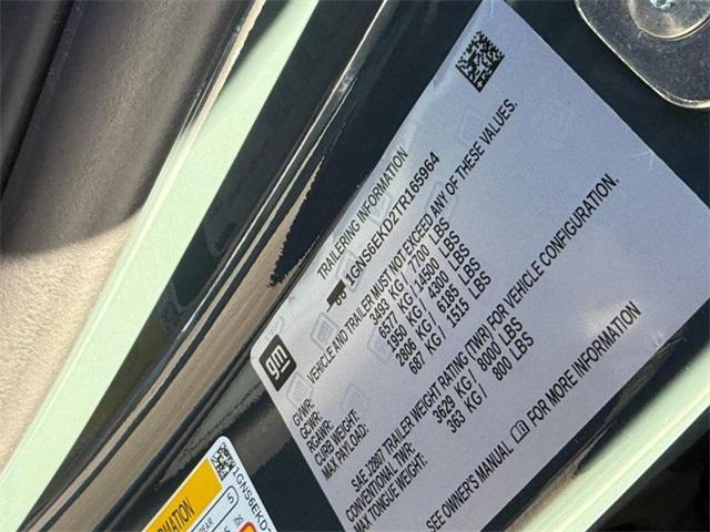 new 2026 Chevrolet Suburban car, priced at $83,603