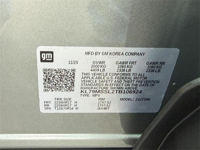 new 2026 Chevrolet TrailBlazer car, priced at $32,530