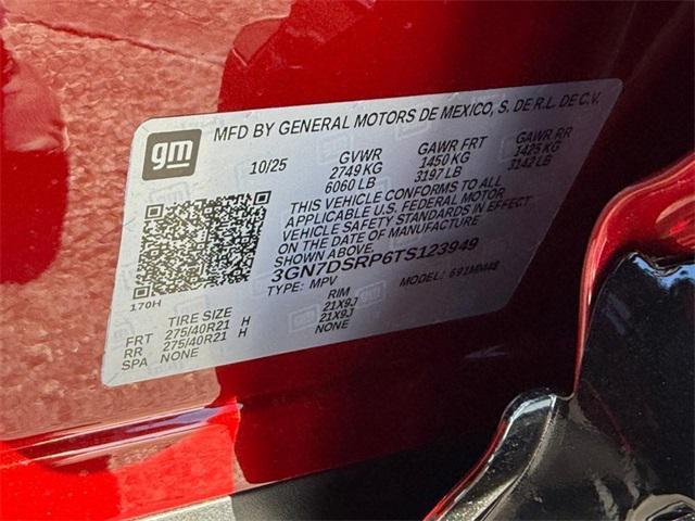 new 2026 Chevrolet Equinox EV car, priced at $38,365