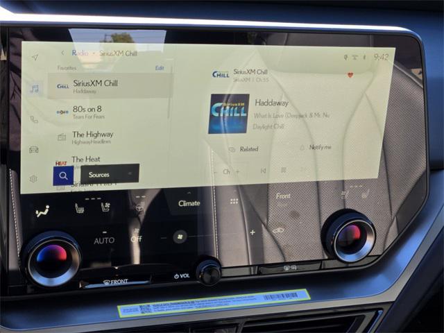 new 2026 Lexus TX 500h car, priced at $75,674