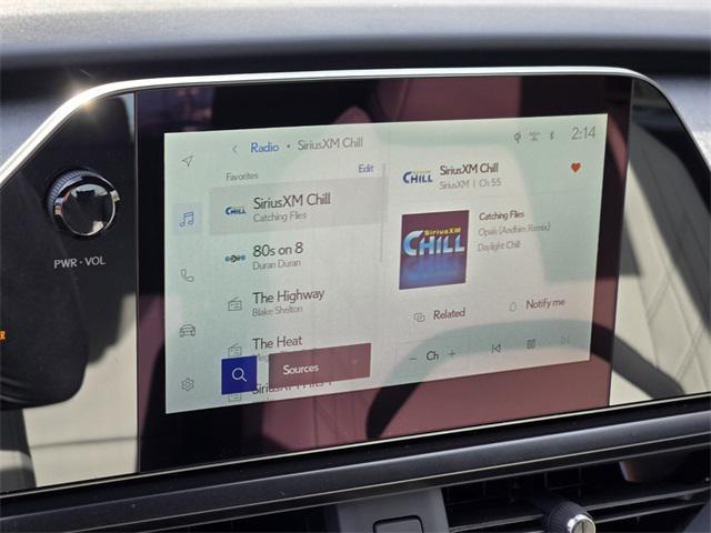 new 2025 Lexus UX 300h car, priced at $47,514