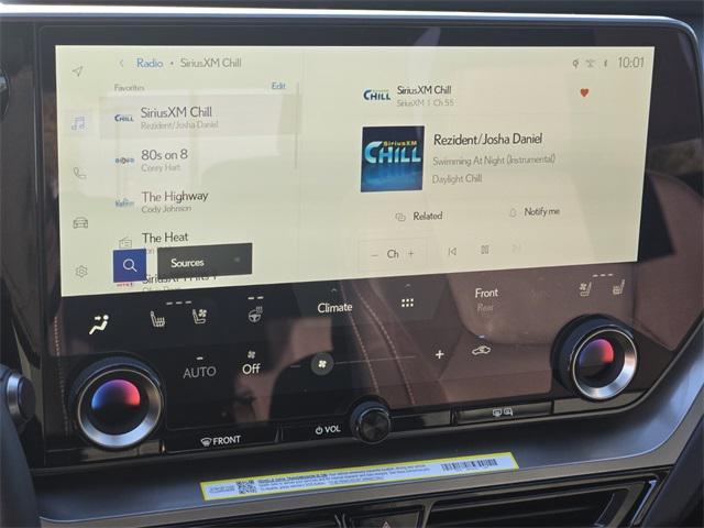 new 2026 Lexus TX 350 car, priced at $73,360