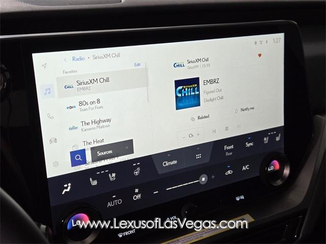 new 2026 Lexus TX 350 car, priced at $65,062