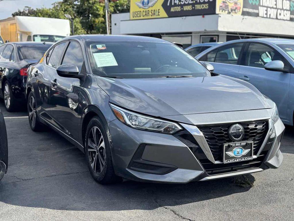 used 2021 Nissan Sentra car, priced at $14,999