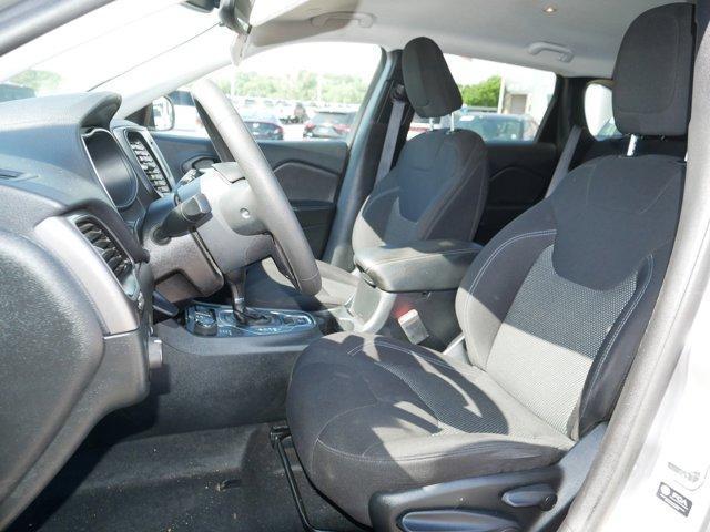 used 2021 Jeep Cherokee car, priced at $17,345