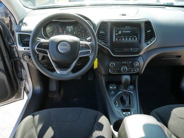 used 2021 Jeep Cherokee car, priced at $17,345