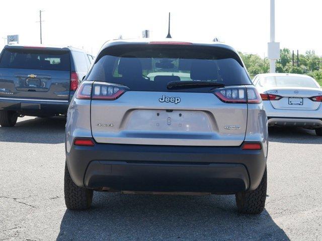 used 2021 Jeep Cherokee car, priced at $17,345
