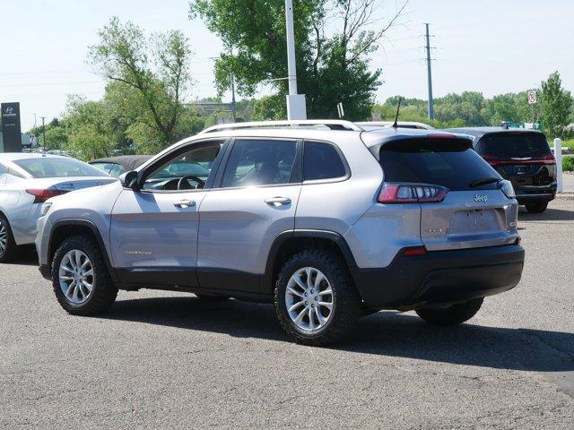 used 2021 Jeep Cherokee car, priced at $17,345