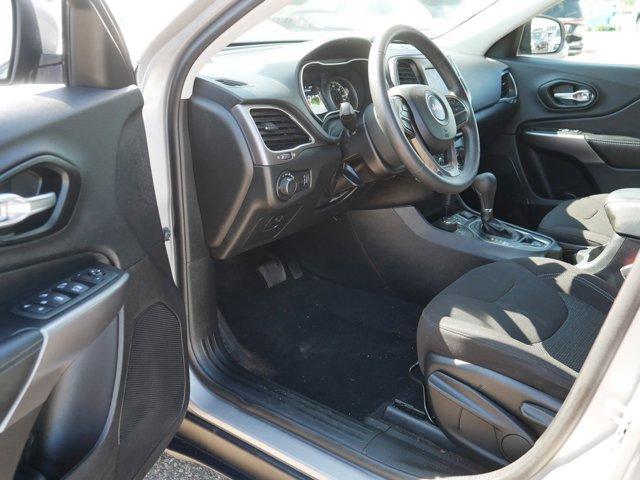 used 2021 Jeep Cherokee car, priced at $17,345