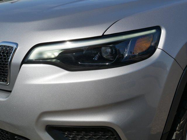used 2021 Jeep Cherokee car, priced at $17,345