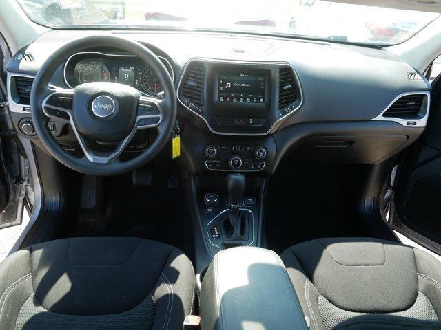 used 2021 Jeep Cherokee car, priced at $17,345