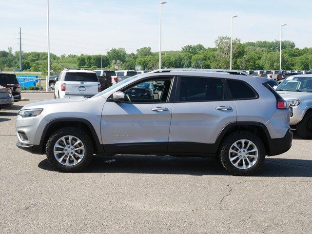 used 2021 Jeep Cherokee car, priced at $17,345