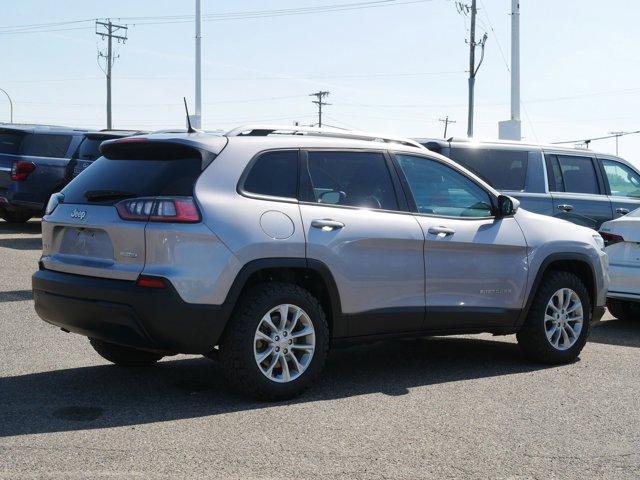 used 2021 Jeep Cherokee car, priced at $17,345