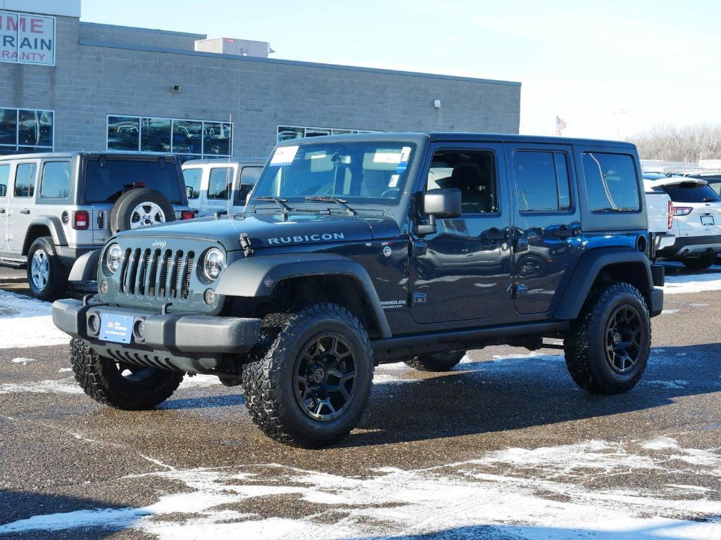 used 2017 Jeep Wrangler Unlimited car, priced at $27,000