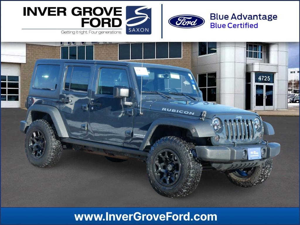 used 2017 Jeep Wrangler Unlimited car, priced at $27,000
