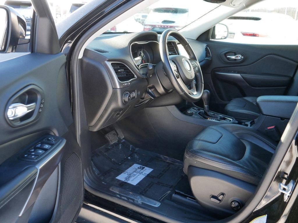 used 2019 Jeep Cherokee car, priced at $18,000