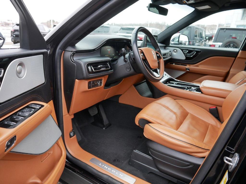 used 2022 Lincoln Aviator car, priced at $55,000