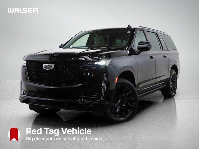 used 2024 Cadillac Escalade ESV car, priced at $93,347