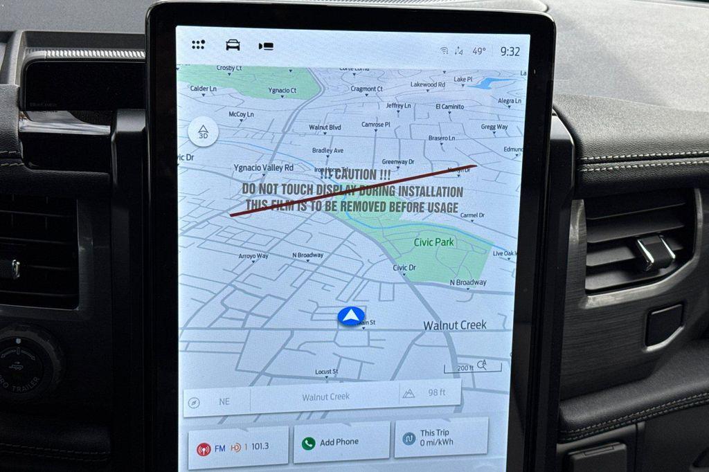 new 2025 Ford F-150 Lightning car, priced at $75,715