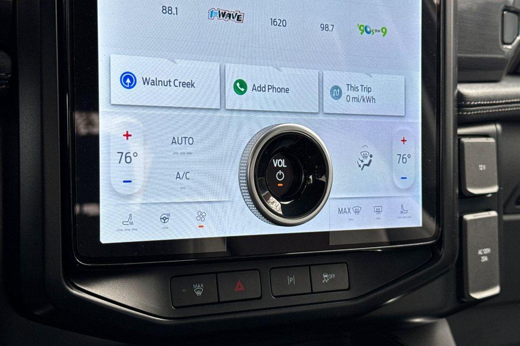 new 2025 Ford F-150 Lightning car, priced at $75,715