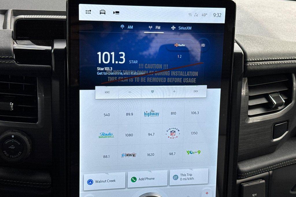 new 2025 Ford F-150 Lightning car, priced at $75,715