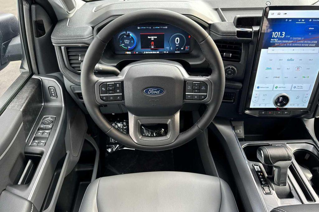 new 2025 Ford F-150 Lightning car, priced at $75,715