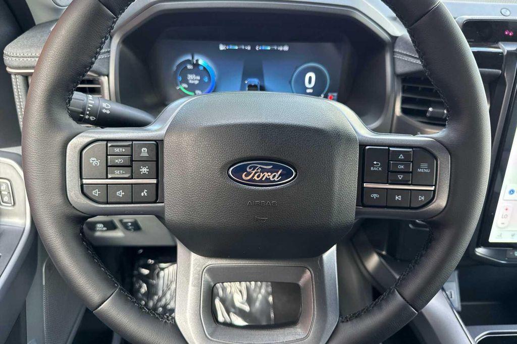 new 2025 Ford F-150 Lightning car, priced at $73,395