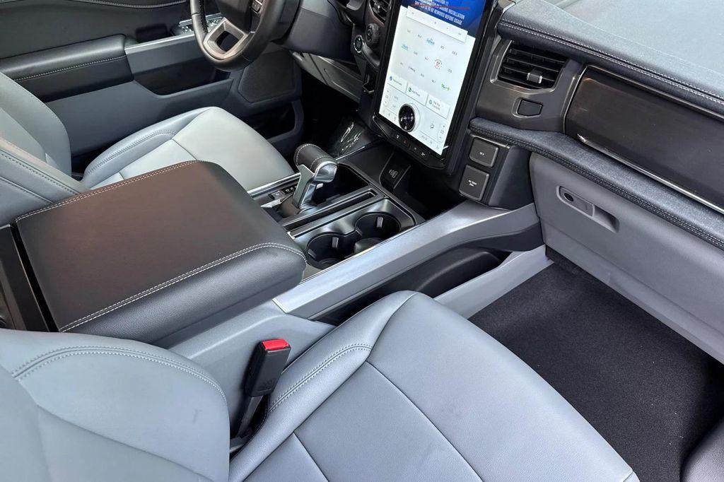 new 2025 Ford F-150 Lightning car, priced at $73,395