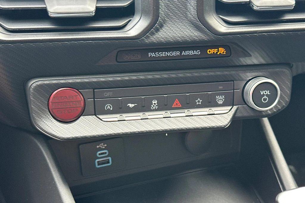 new 2025 Ford Mustang car, priced at $37,370